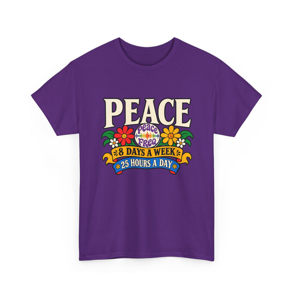 Zeta Peace 8 Days A Week T-Shirt ∞