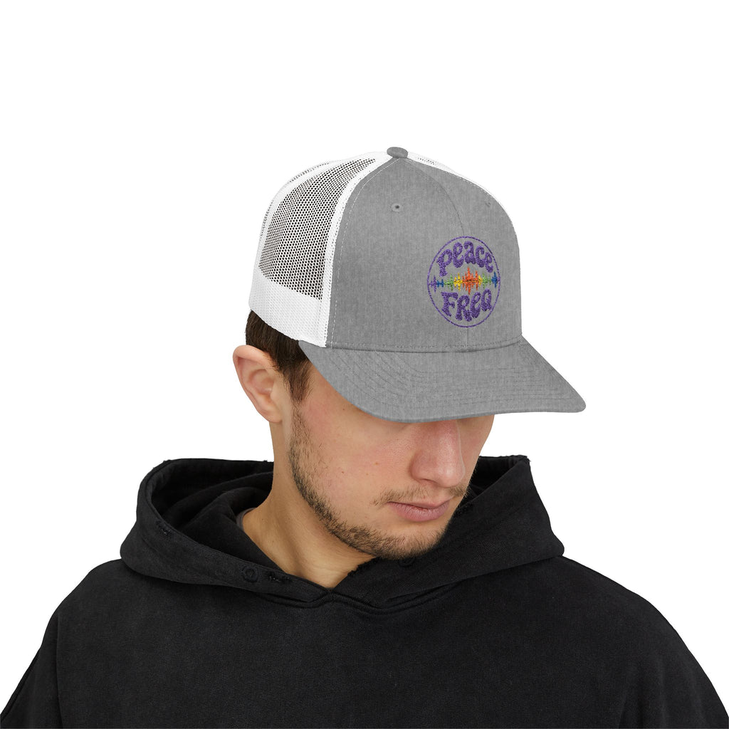 Peace Freq Trucker Cap  ∞