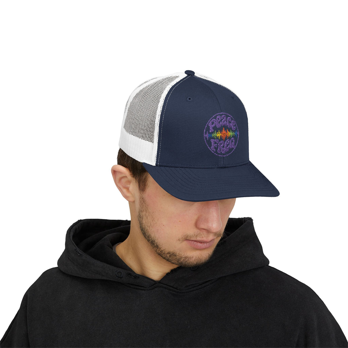 Peace Freq Trucker Cap  ∞
