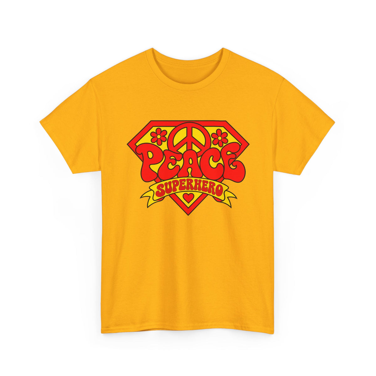 Peace Superhero T-Shirt ∞