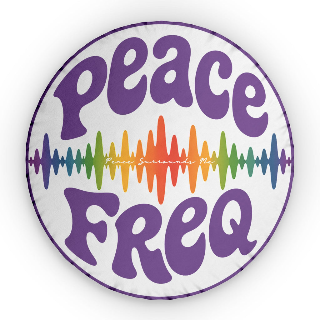 Peace Freq Pillow ∞