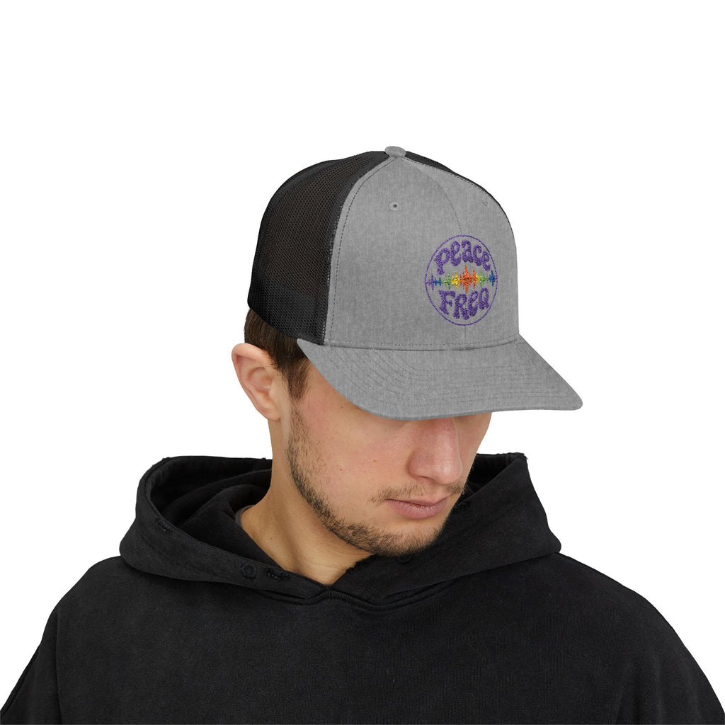 Peace Freq Trucker Cap  ∞