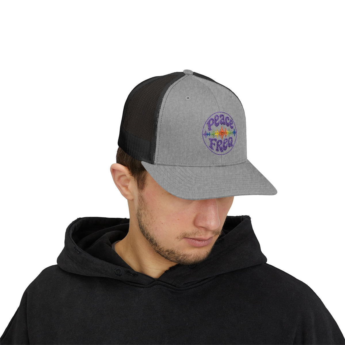 Peace Freq Trucker Cap  ∞