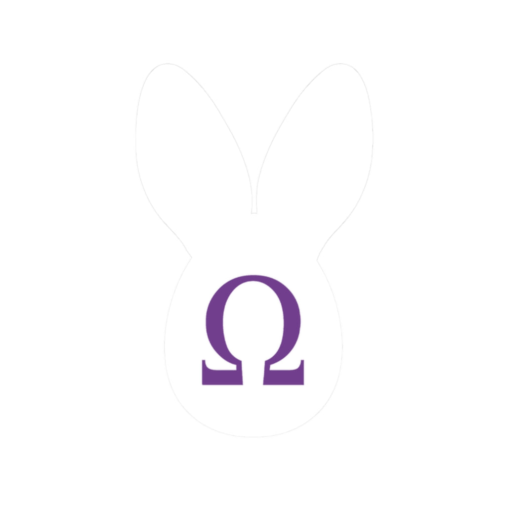 White Rabbit Omega Sticker ∞