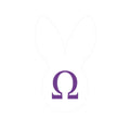 White Rabbit Omega Sticker ∞