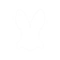 White Rabbit Stickers ∞