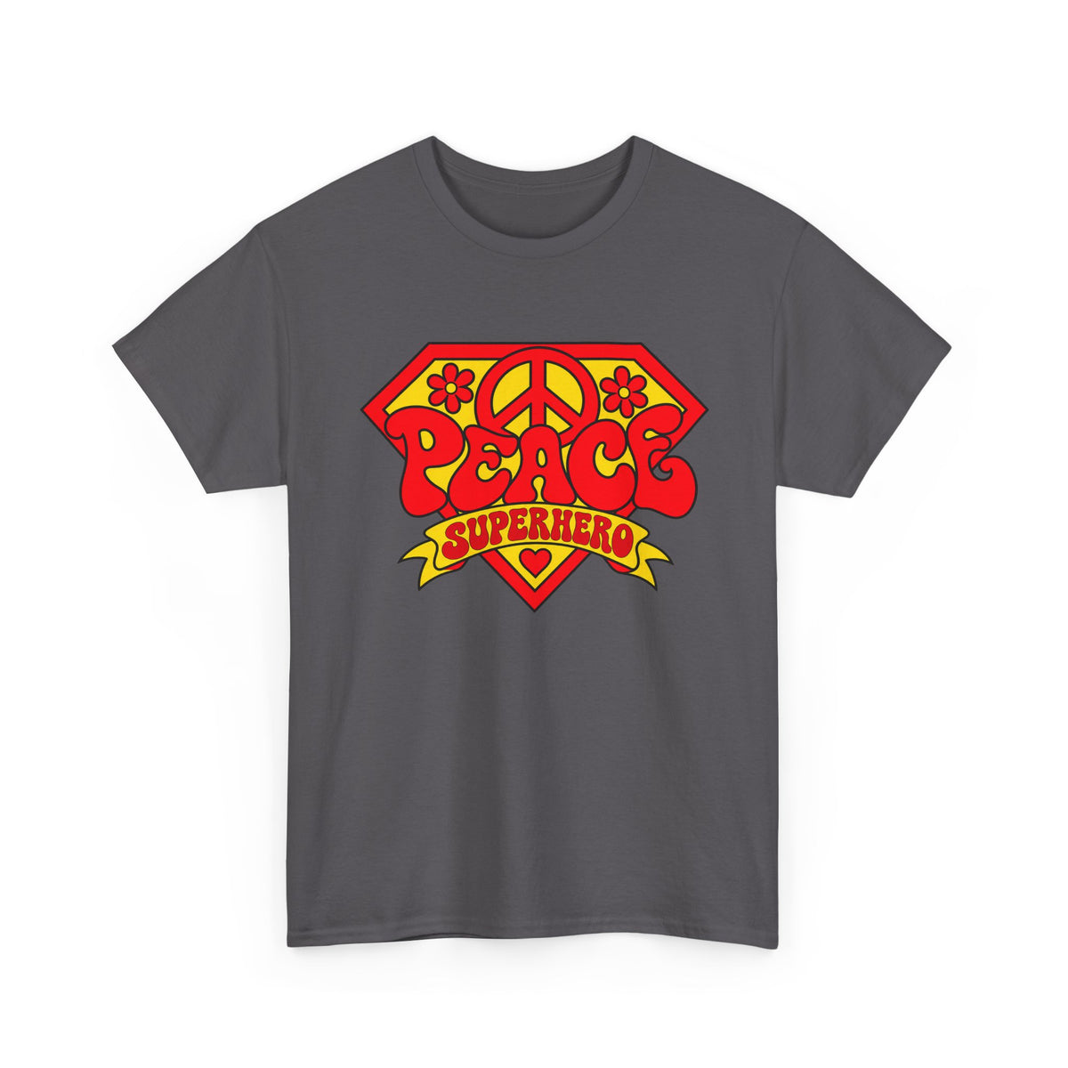 Peace Superhero T-Shirt ∞