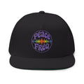 Peace Freq Flat Bill Cap (Embroidery) ∞