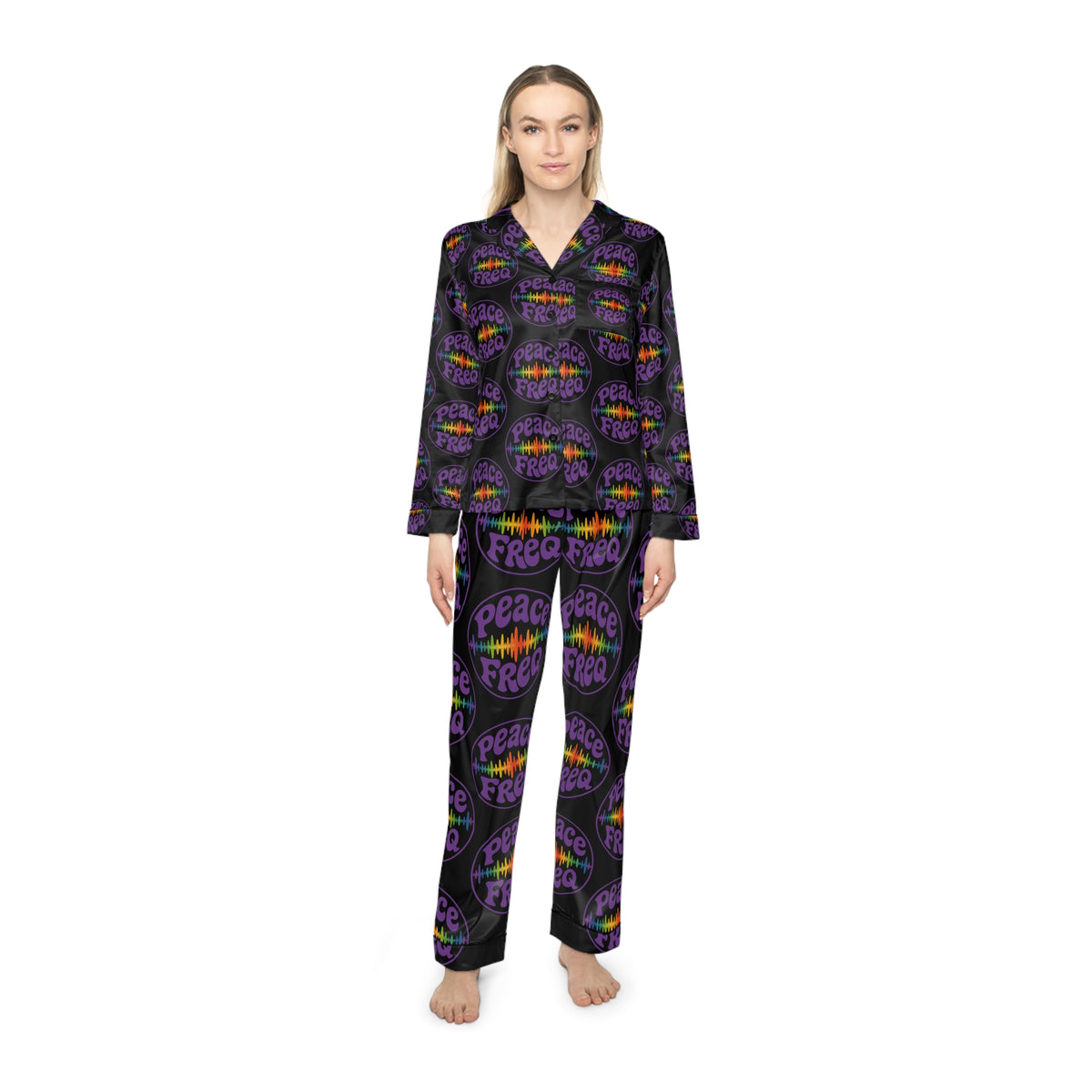 Peace Freq Satin Pajamas! ∞