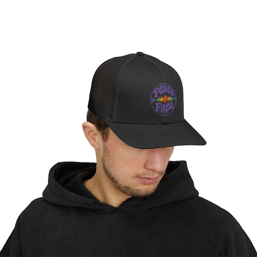 Peace Freq Trucker Cap  ∞