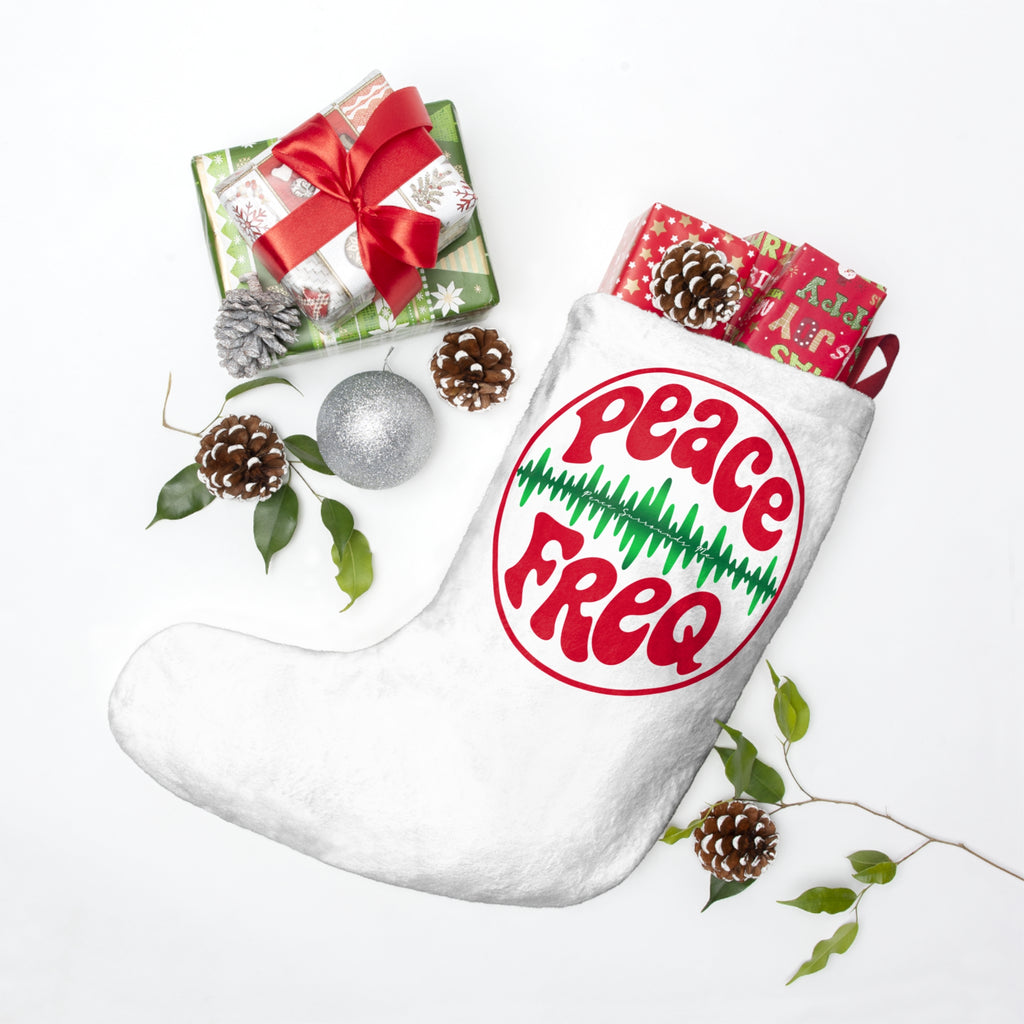 Peace Freq Christmas Stocking ∞
