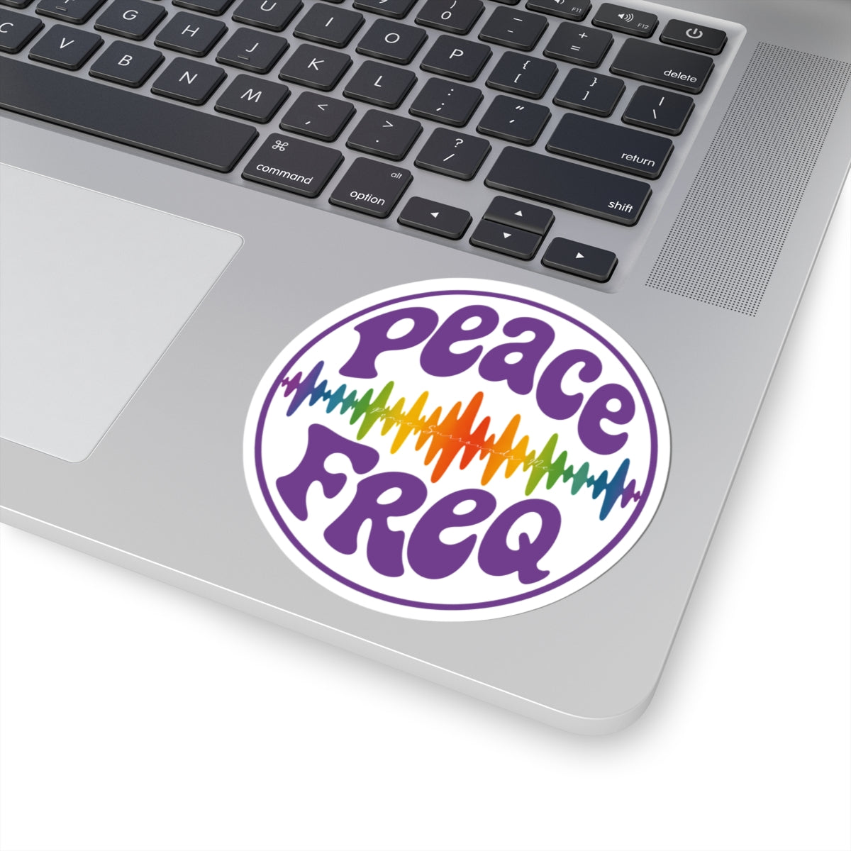 Peace Freq Classic Sticker ∞