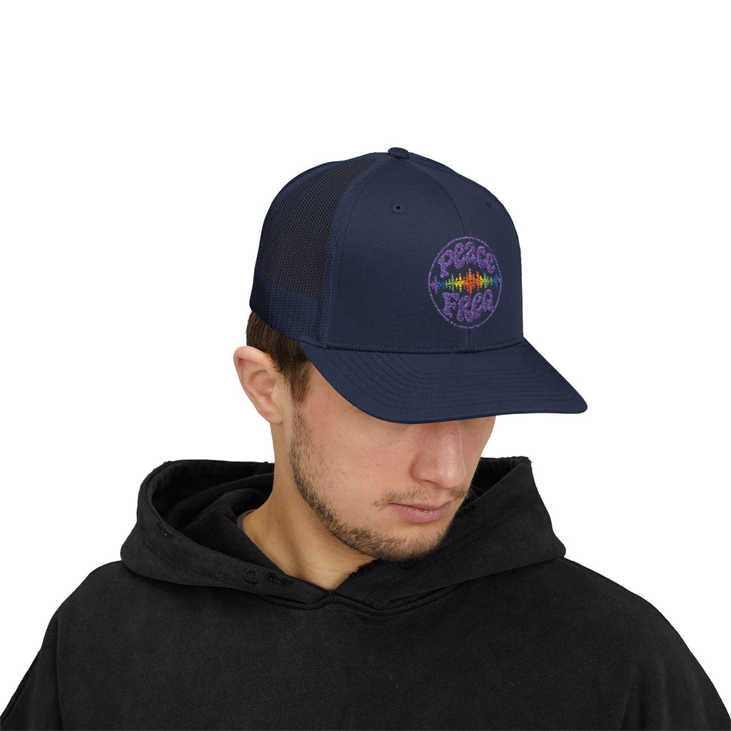 Peace Freq Trucker Cap  ∞