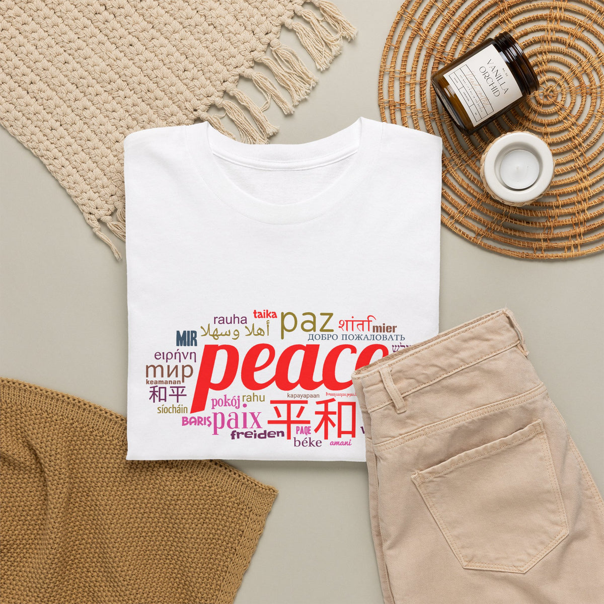 World Peace T-Shirt (Color Design) ∞