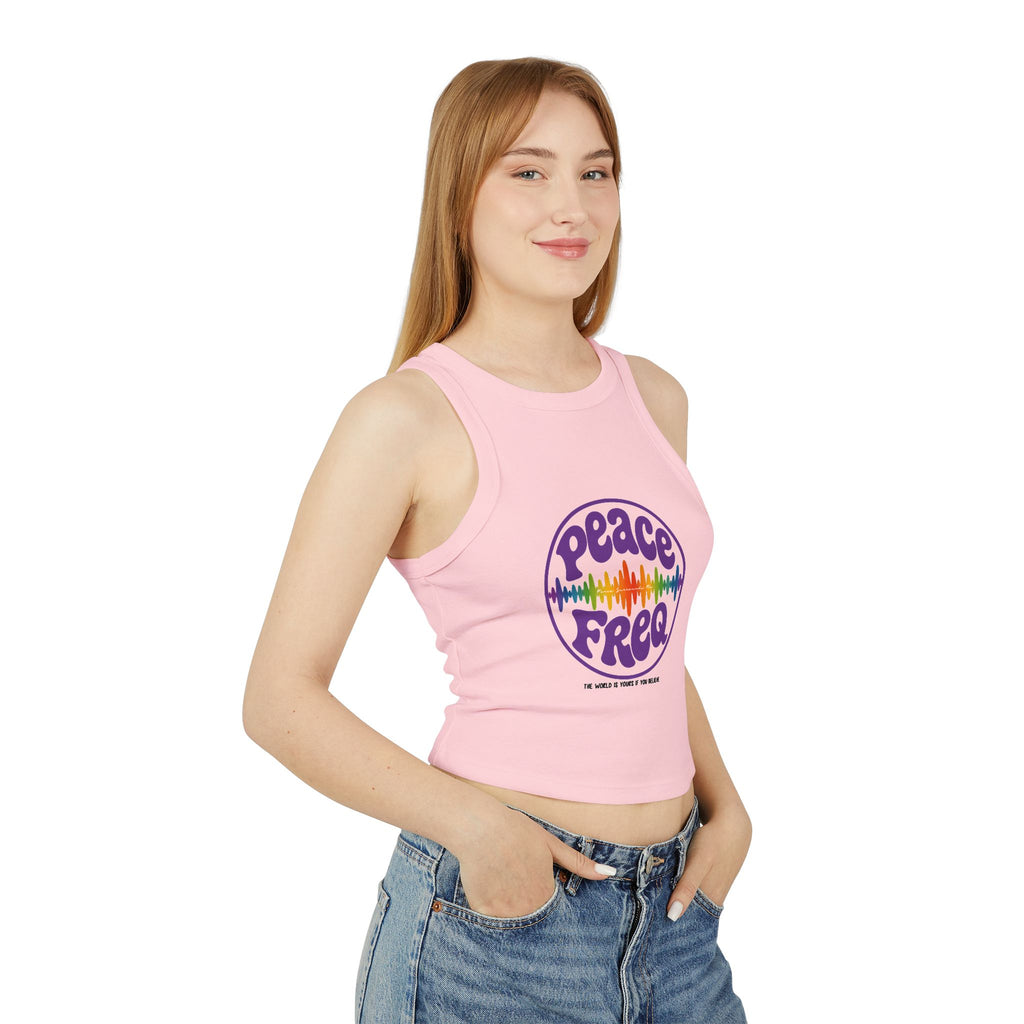 Peace Freq Crop Top ∞