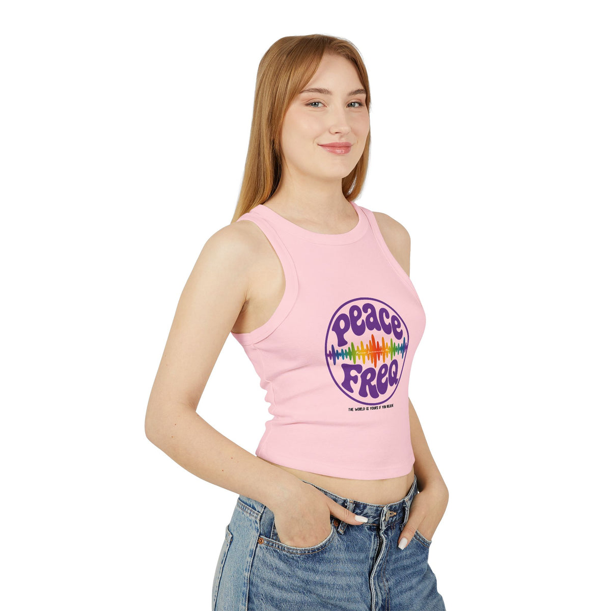 Peace Freq Crop Top ∞