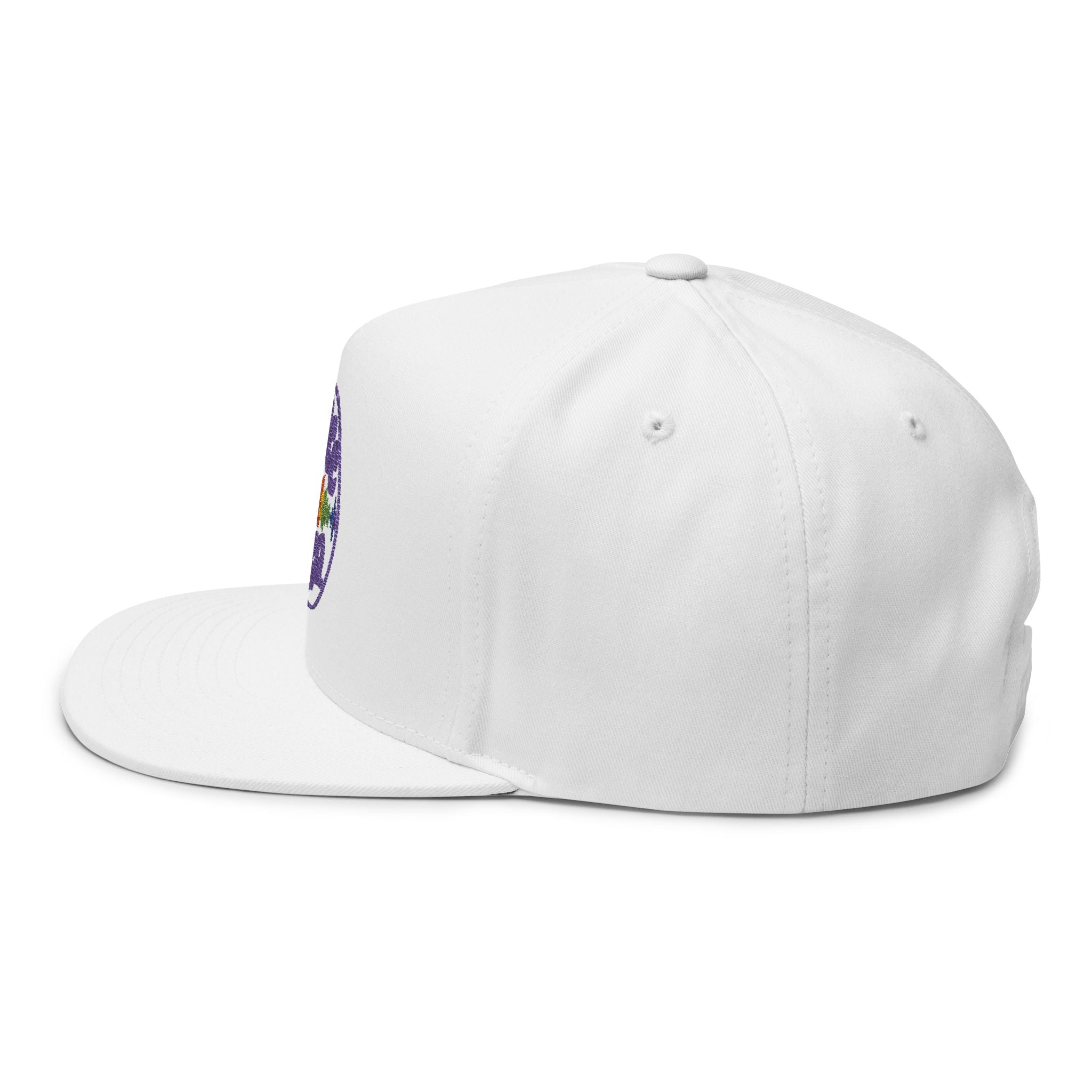Peace Freq Flat Bill Cap (Embroidery) ∞