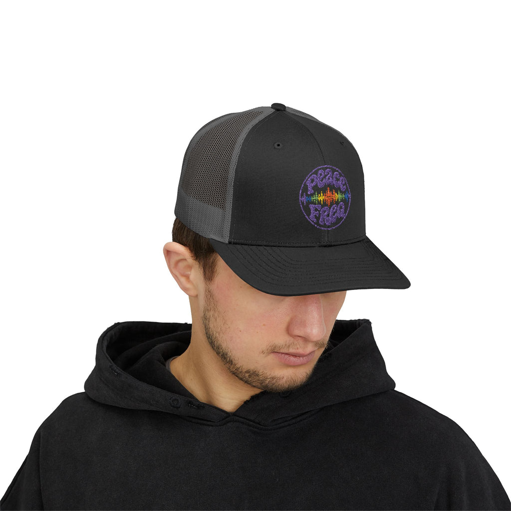 Peace Freq Trucker Cap  ∞