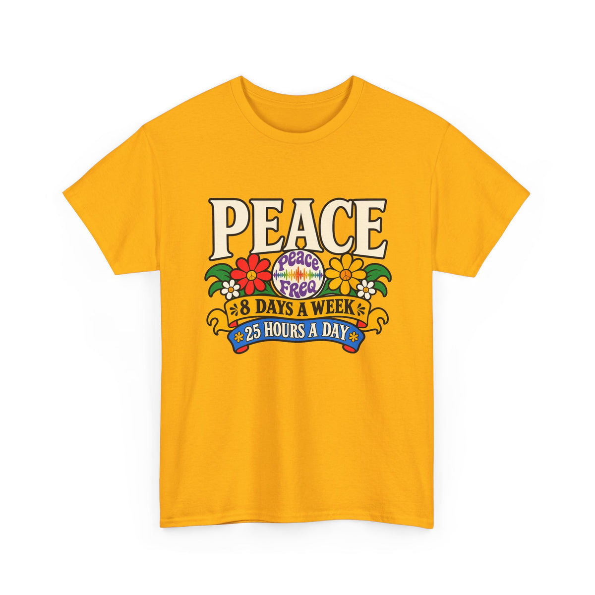 Zeta Peace 8 Days A Week T-Shirt ∞