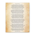 "Into The Night" Lyric Poster ∞