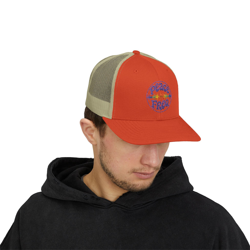 Peace Freq Trucker Cap  ∞