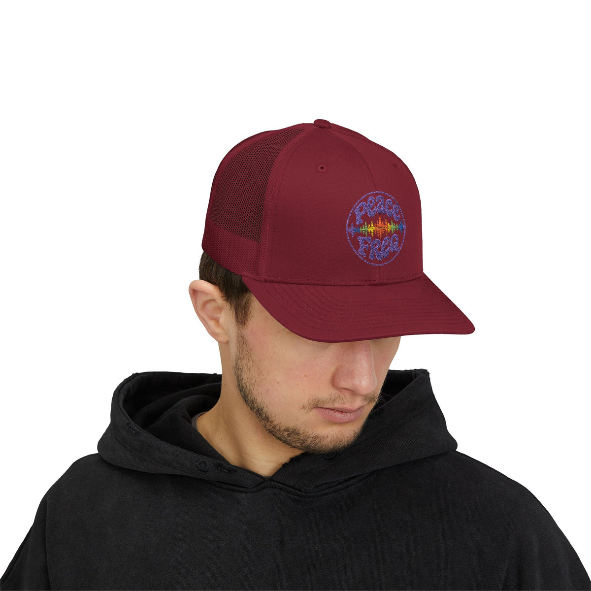 Peace Freq Trucker Cap  ∞