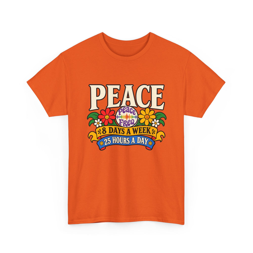 Zeta Peace 8 Days A Week T-Shirt ∞