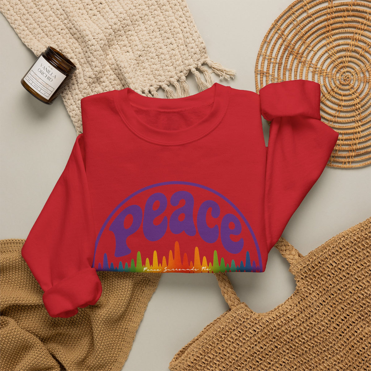 Peace Freq Crewneck Sweatshirt ∞