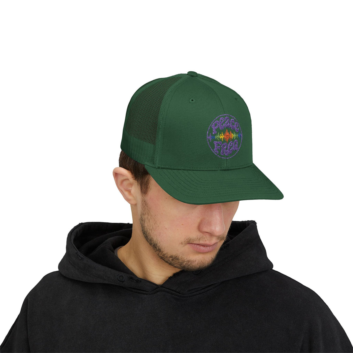 Peace Freq Trucker Cap  ∞