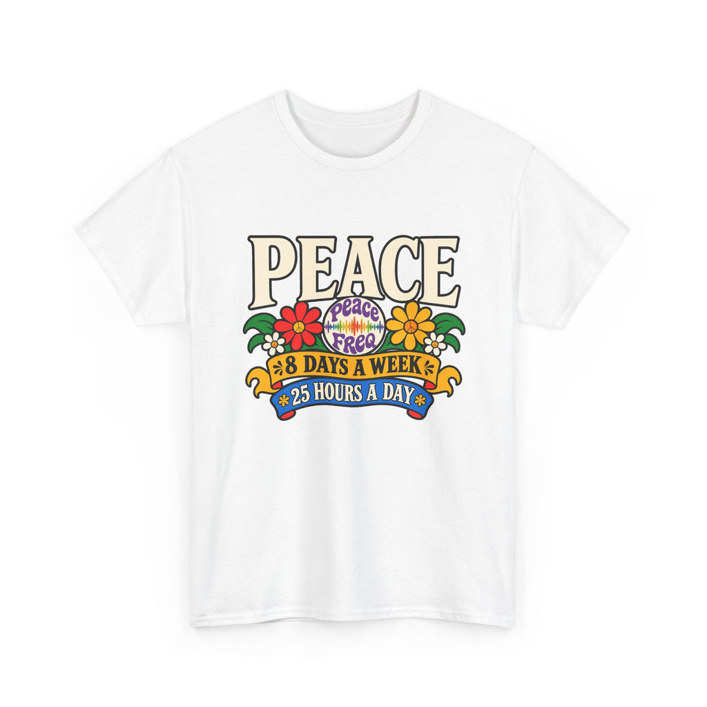 Zeta Peace 8 Days A Week T-Shirt ∞