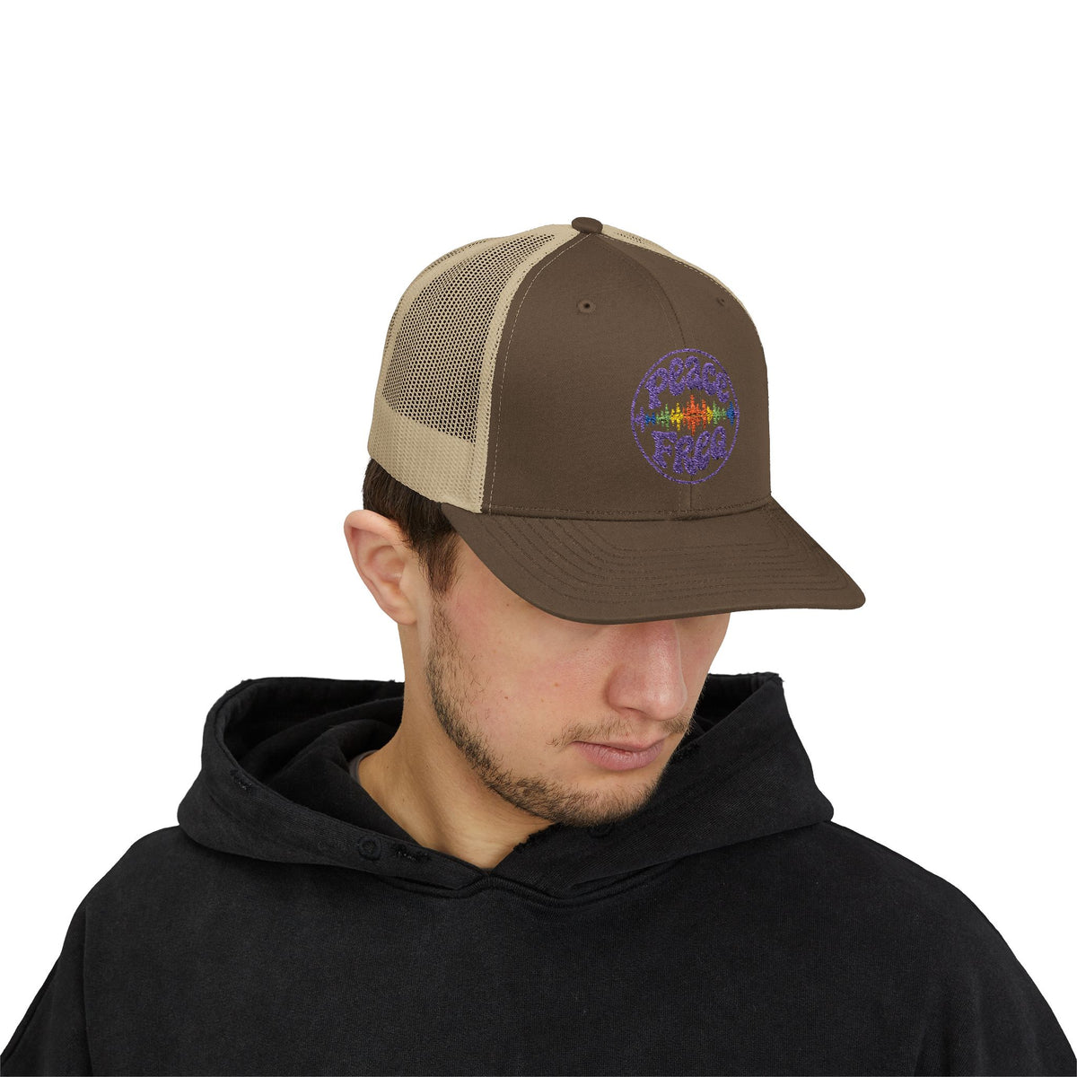 Peace Freq Trucker Cap  ∞