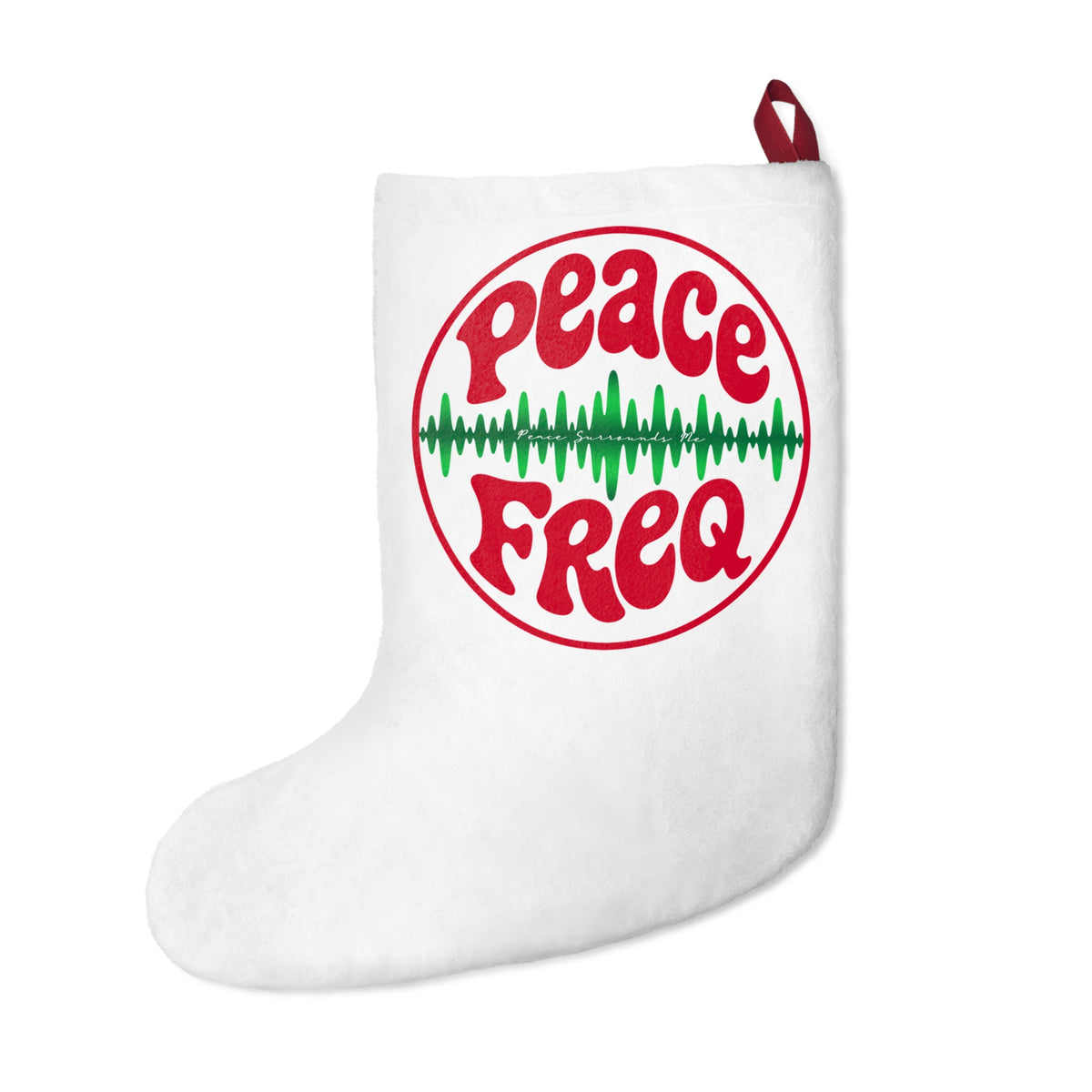 Peace Freq Christmas Stocking ∞