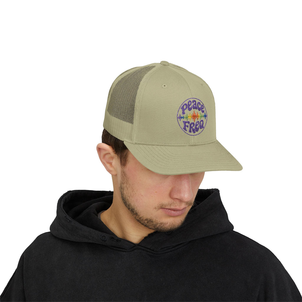 Peace Freq Trucker Cap  ∞