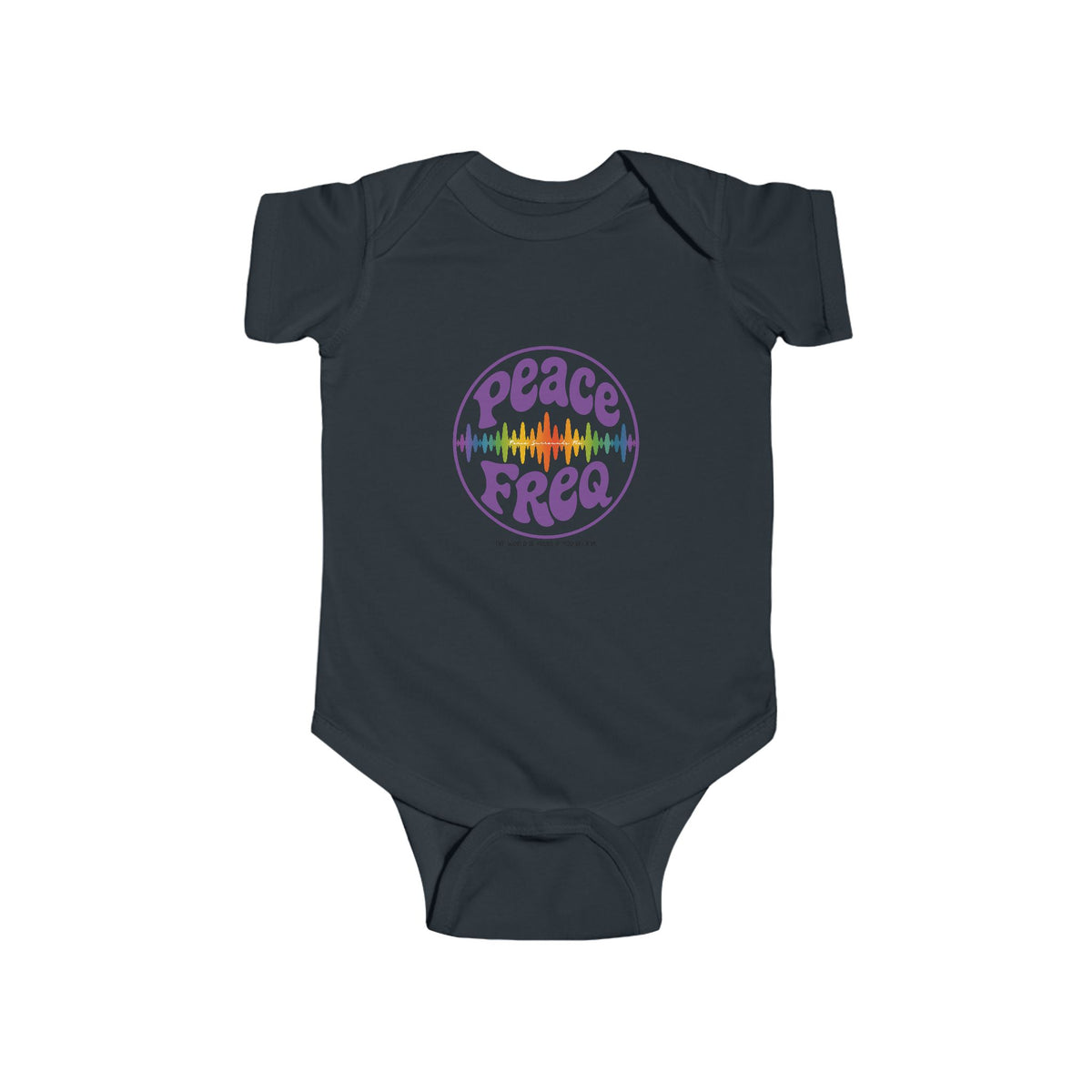 Peace Freq Baby Bodysuit ∞