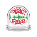 Peace Freq Snow Globe ∞