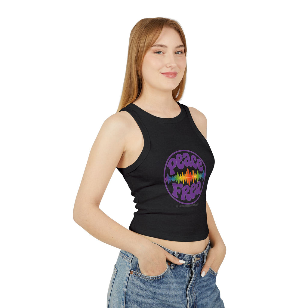 Peace Freq Crop Top ∞