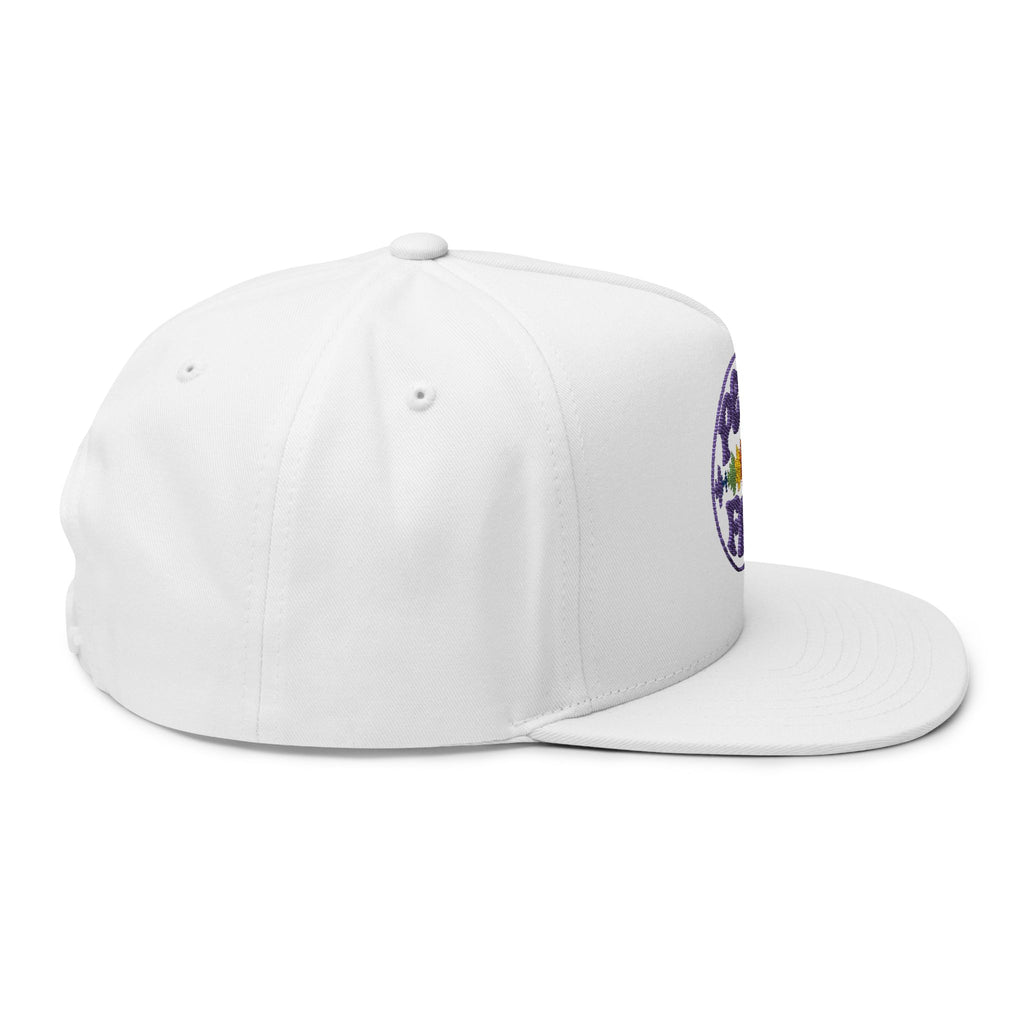 Peace Freq Flat Bill Cap (Embroidery) ∞