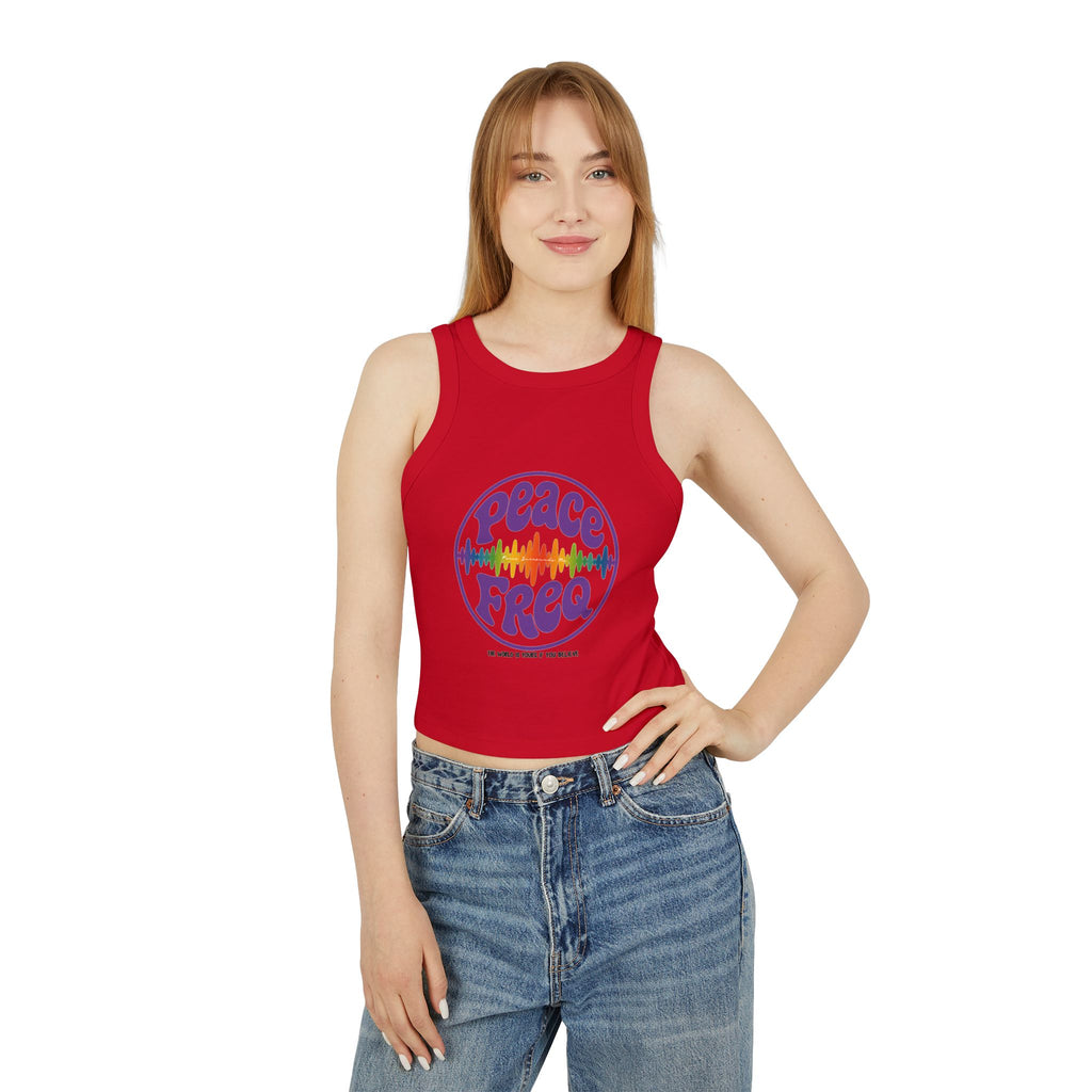 Peace Freq Crop Top ∞