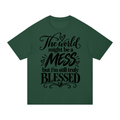 BLESSED T-Shirt (Dark Design) ∞