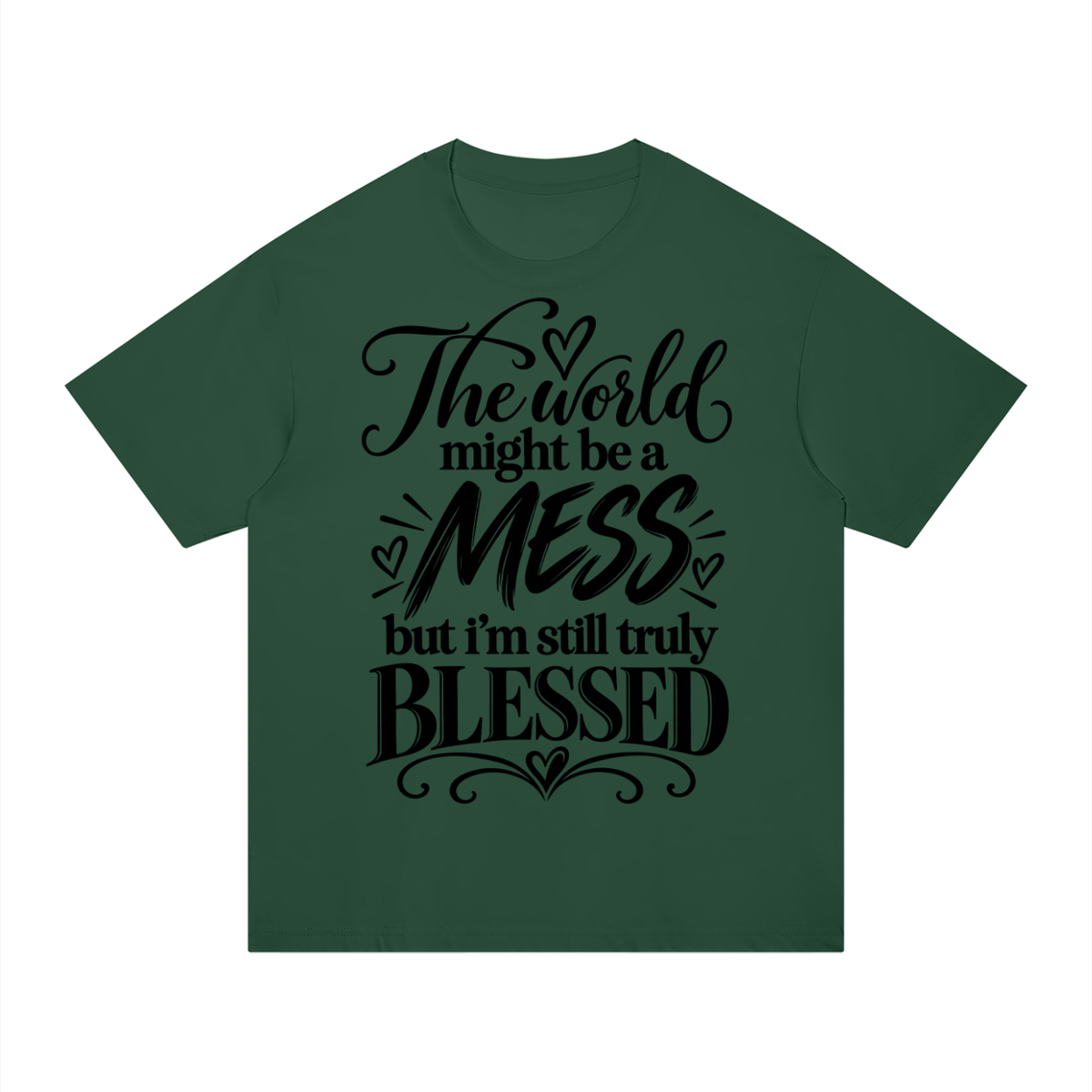 BLESSED T-Shirt (Dark Design) ∞