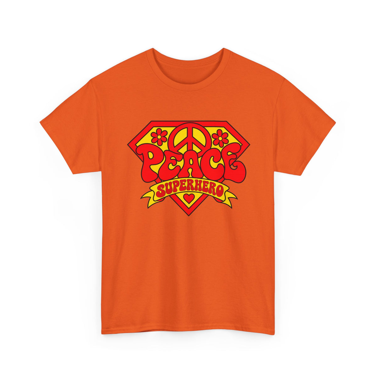 Peace Superhero T-Shirt ∞