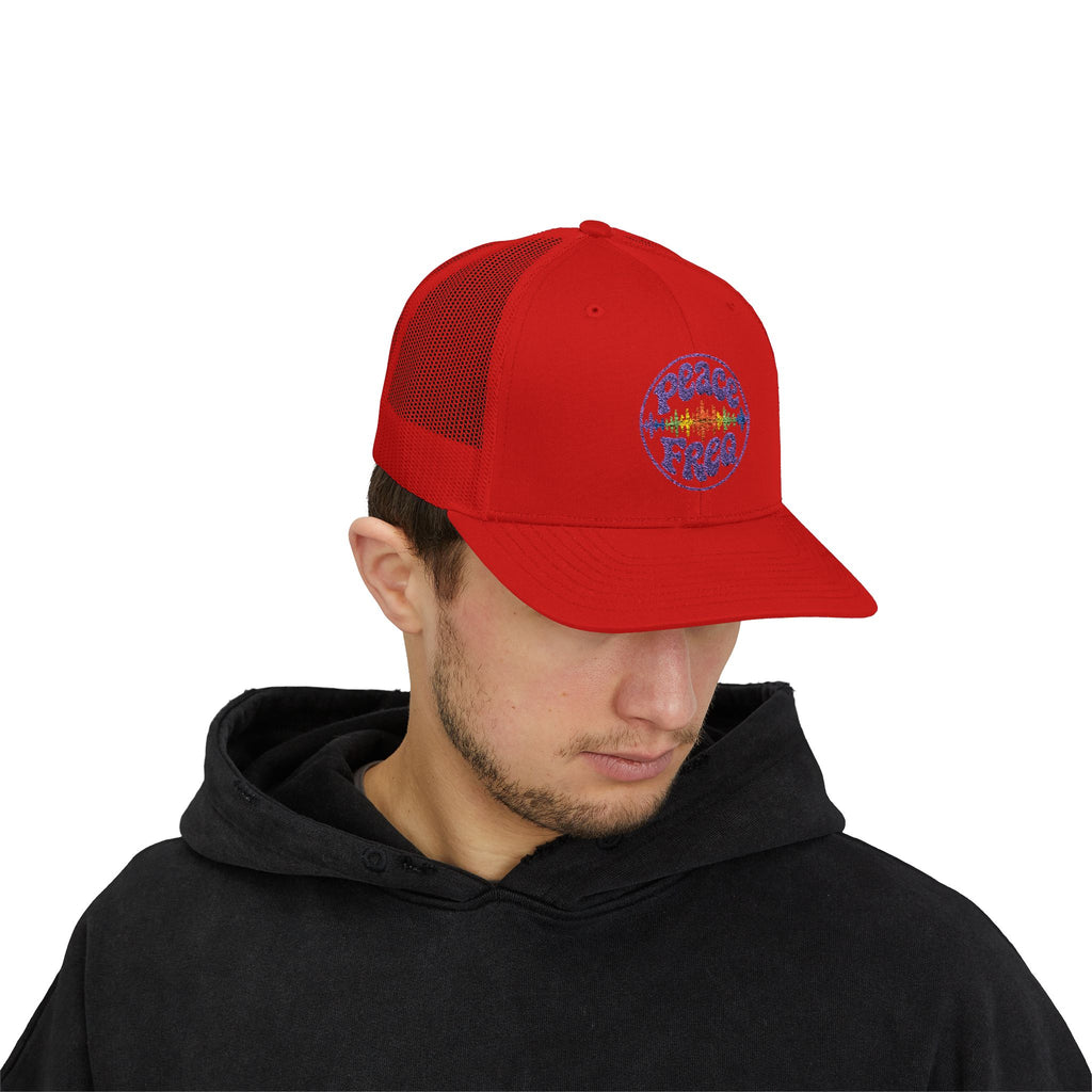 Peace Freq Trucker Cap  ∞