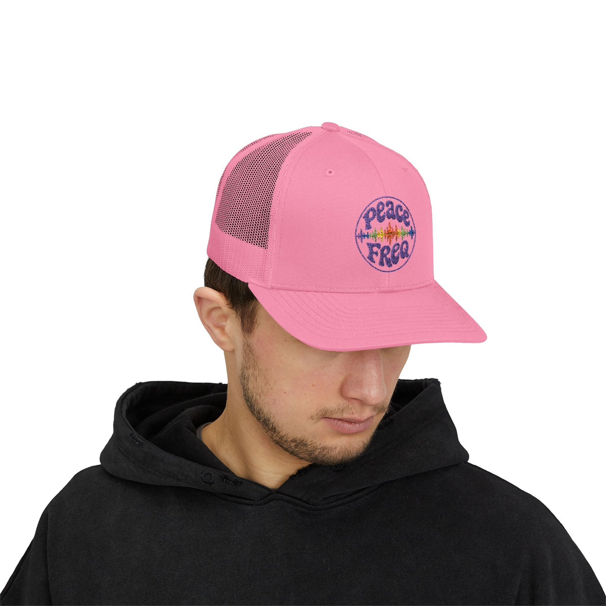 Peace Freq Trucker Cap  ∞