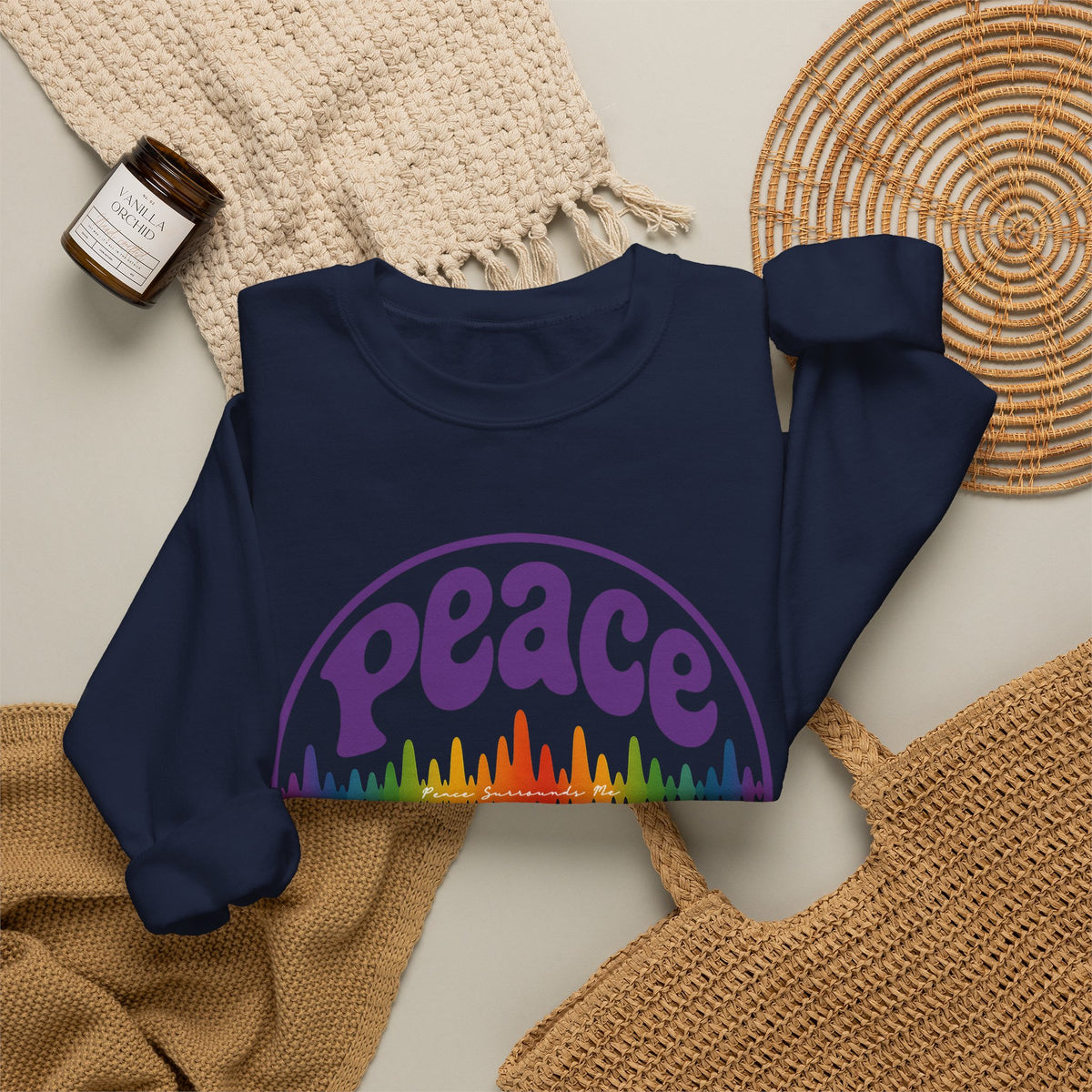 Peace Freq Crewneck Sweatshirt ∞
