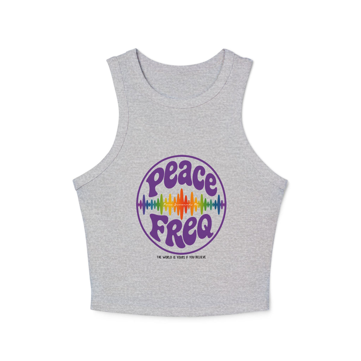 Peace Freq Crop Top ∞