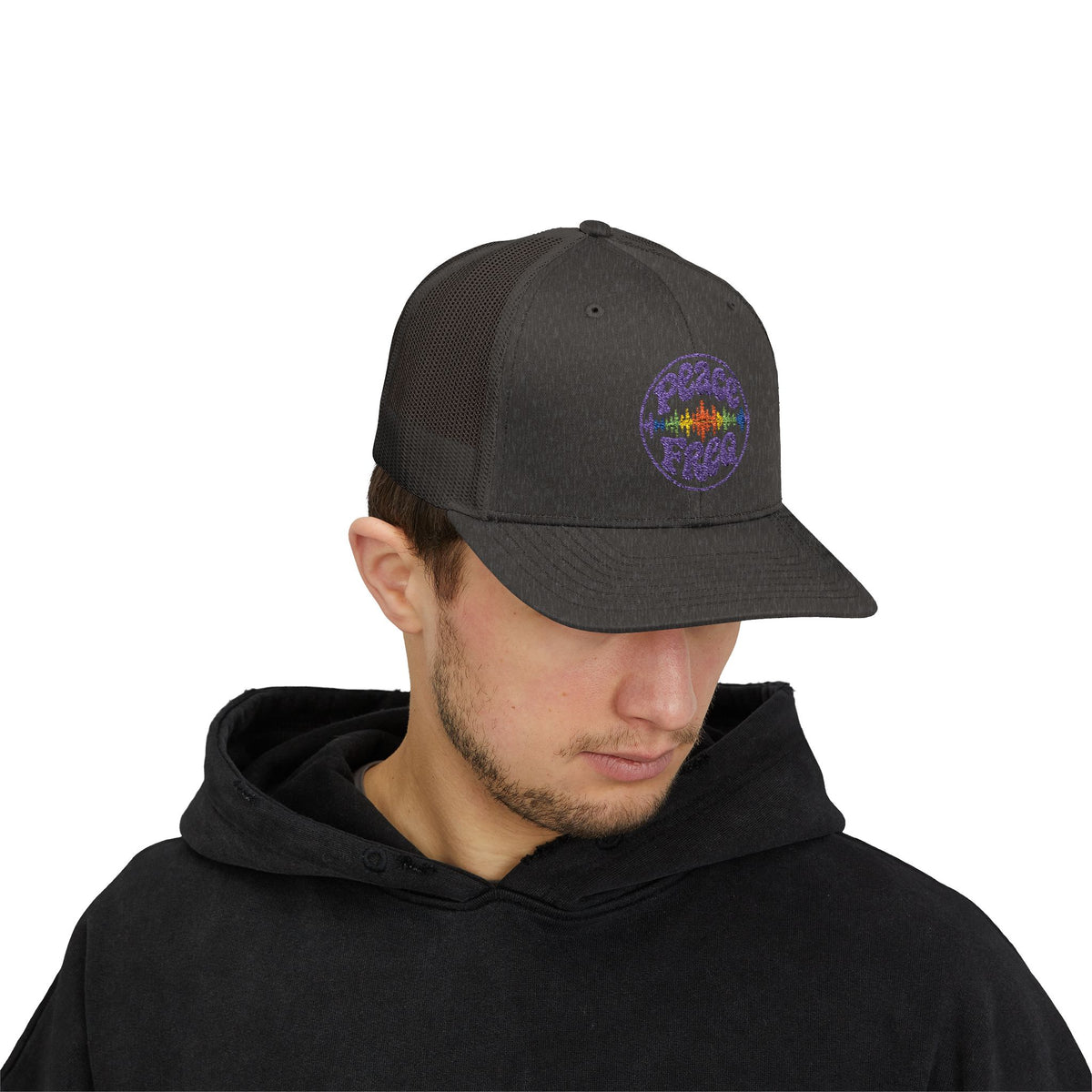 Peace Freq Trucker Cap  ∞