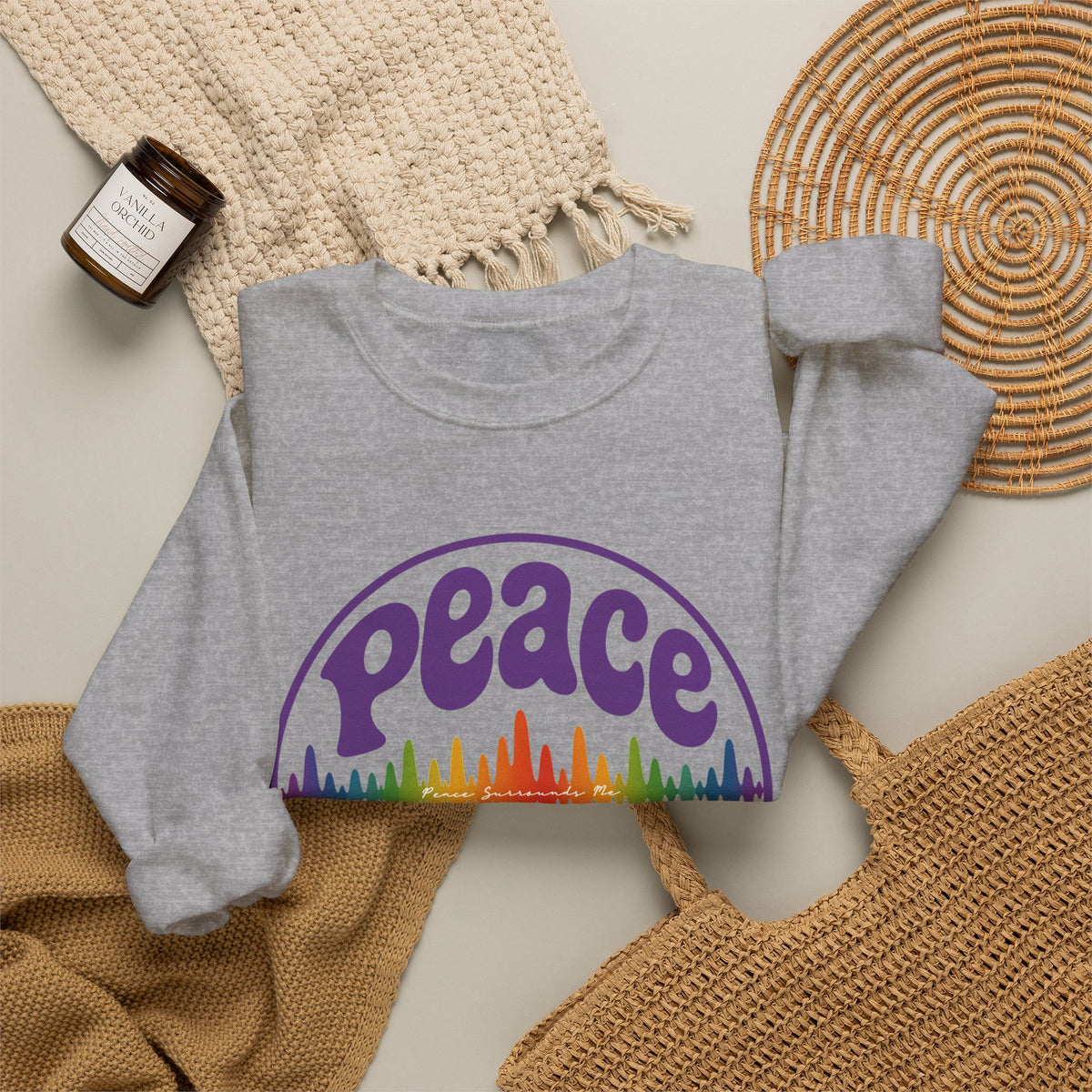 Peace Freq Crewneck Sweatshirt ∞