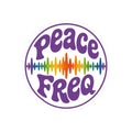 Peace Freq Classic Sticker ∞