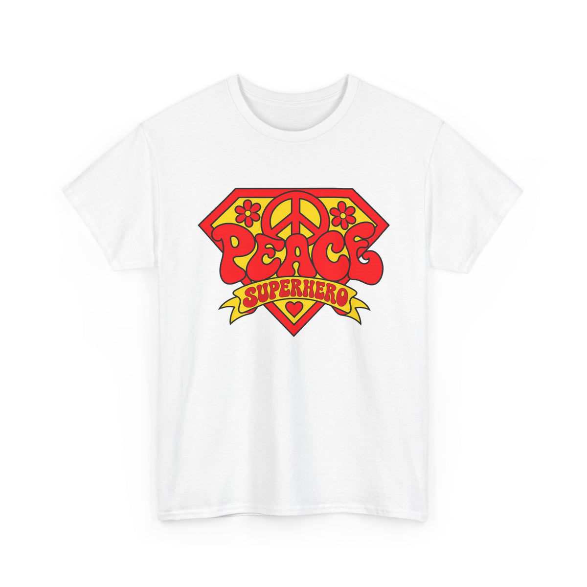 Peace Superhero T-Shirt ∞