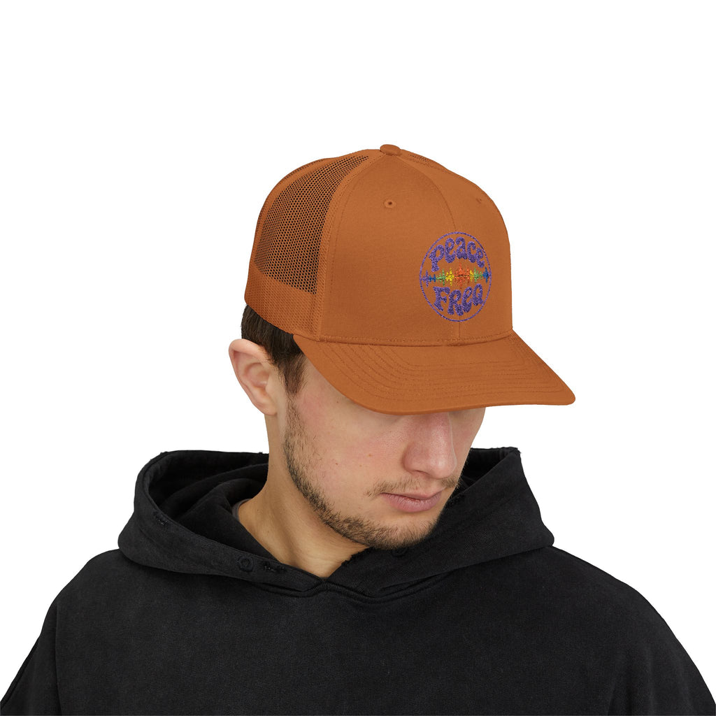 Peace Freq Trucker Cap  ∞